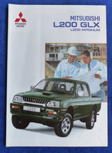 Lade das Bild in den Galerie-Viewer, Mitsubishi L200 GLX Magnum Pick-up MJ 2001 - Prospekt Brochure 03.2001
