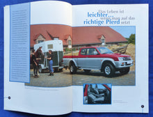 Lade das Bild in den Galerie-Viewer, Mitsubishi L200 GLX Magnum Pick-up MJ 2001 - Prospekt Brochure 03.2001
