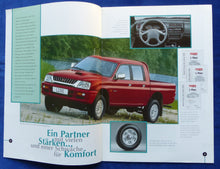 Lade das Bild in den Galerie-Viewer, Mitsubishi L200 GLX Magnum Pick-up MJ 2001 - Prospekt Brochure 03.2001
