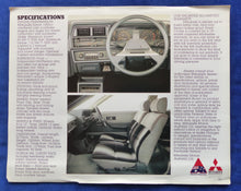 Lade das Bild in den Galerie-Viewer, Mitsubishi 1984 Cordia - Prospekt Brochure 04.1983 Australien englisch
