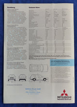 Lade das Bild in den Galerie-Viewer, Mitsubishi Lancer Combi MJ 1986 - Prospekt Brochure 07.1985
