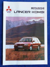 Lade das Bild in den Galerie-Viewer, Mitsubishi Lancer Kombi MJ 1997 - Prospekt Brochure 04.1996
