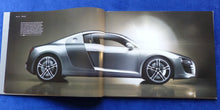 Lade das Bild in den Galerie-Viewer, Audi R8 Coupe 4.2 V8 quattro MJ 2007 - Hardcover Prospekt + Preisliste 09.2006
