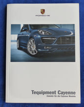Lade das Bild in den Galerie-Viewer, Porsche Tequipment Cayenne Zubehör MJ 2012 - Prospekt Brochure 02.2012
