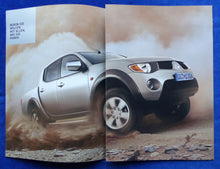 Lade das Bild in den Galerie-Viewer, Mitsubishi L200 MJ 2006 - Preview Prospekt Brochure 12.2005
