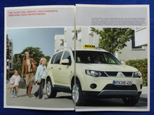 Lade das Bild in den Galerie-Viewer, Mitsubishi Taxi Grandis Outlander MJ 2009 - Prospekt Brochure 10.2008
