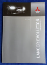 Lade das Bild in den Galerie-Viewer, Mitsubishi Lancer Evolution Evo X MJ 2009 - Preview Prospekt Brochure 04.2008
