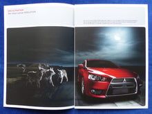 Lade das Bild in den Galerie-Viewer, Mitsubishi Lancer Evolution Evo X MJ 2009 - Preview Prospekt Brochure 04.2008
