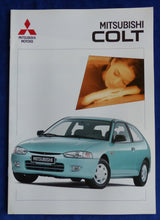 Lade das Bild in den Galerie-Viewer, Mitsubishi Colt MJ 1996 - Prospekt Brochure 03.1996
