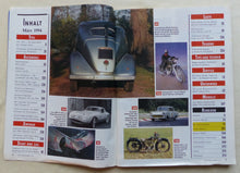 Lade das Bild in den Galerie-Viewer, Oldtimer Markt Heft 3/1994 - VW Käfer 1303 Egli Bullet Talbot Lago Rover SD
