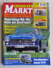 Lade das Bild in den Galerie-Viewer, Oldtimer Markt Heft 6/1994 - Velocette Mark 1 Fiat 1500 BMW 335 Jensen 541
