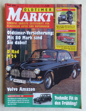 Lade das Bild in den Galerie-Viewer, Oldtimer Markt Heft 4/1994 - Volvo Amazon Mercedes 290 Triumph TR Dnepr
