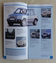 Lade das Bild in den Galerie-Viewer, Mitsubishi Pajero Pinin Zubehör MJ 2002 - Prospekt Brochure 03.2001
