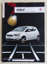 Lade das Bild in den Galerie-Viewer, Mitsubishi Colt Athletic Sondermodell MJ 2013 - Prospekt Brochure 05.2012
