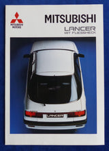 Lade das Bild in den Galerie-Viewer, Mitsubishi Lancer Fließheck MJ 1991 - Prospekt Brochure 03.1991

