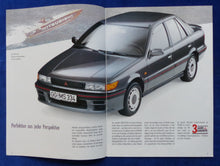 Lade das Bild in den Galerie-Viewer, Mitsubishi Lancer Fließheck MJ 1991 - Prospekt Brochure 03.1991
