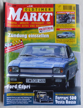 Lade das Bild in den Galerie-Viewer, Oldtimer Markt Heft 6/1999 - Ford Capri Jaguar XJS Packard Ferrari Meier-BMW

