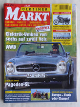 Lade das Bild in den Galerie-Viewer, Oldtimer Markt Heft 5/1999 - Mercedes SL Pagode Goggo Riley Guzzi California
