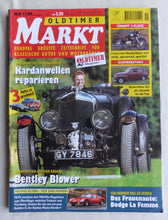 Lade das Bild in den Galerie-Viewer, Oldtimer Markt Heft 11/1999 - Bentley Blower Melkus RS 1000 Buckel-Volvo Zündapp
