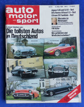 Lade das Bild in den Galerie-Viewer, Auto Motor Sport Heft 6/1980 - Jaguar XJ12 Alfa Romeo Citröen CX VW Käfer BMW
