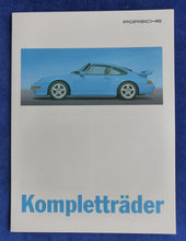 Lade das Bild in den Galerie-Viewer, Porsche Kompletträder Alufelgen 911 Carrera 993 - Prospekt Brochure 06.1995
