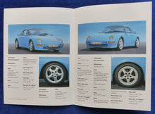 Lade das Bild in den Galerie-Viewer, Porsche Kompletträder Alufelgen 911 Carrera 993 - Prospekt Brochure 06.1995
