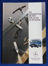 Lade das Bild in den Galerie-Viewer, Mercedes-Benz Montagefahrzeug MB 100 D MJ 1994 - Prospekt Brochure 07.1993
