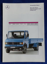 Lade das Bild in den Galerie-Viewer, Mercedes-Benz Pritschenwagen 809 811 814 D MJ 1991 - Prospekt Brochure 05.1990
