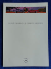 Lade das Bild in den Galerie-Viewer, Mercedes-Benz Coupes &amp; Cabrios E-Klasse 124 MJ 1994 - Prospekt Brochure 08.1993
