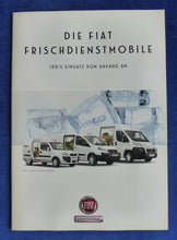Lade das Bild in den Galerie-Viewer, Fiat Frischdienstmobile Doblo Scudo Ducato MJ 2009 - Prospekt Brochure 03.2009
