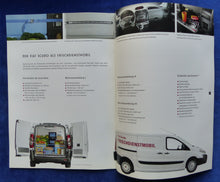 Lade das Bild in den Galerie-Viewer, Fiat Frischdienstmobile Doblo Scudo Ducato MJ 2009 - Prospekt Brochure 03.2009
