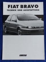 Lade das Bild in den Galerie-Viewer, Fiat Bravo MJ 1996 - Prospekt Brochure + Daten &amp; Ausstattungen 09.1995
