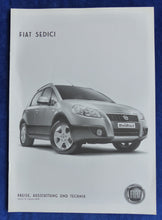 Lade das Bild in den Galerie-Viewer, Fiat Sedici MJ 2009 - Prospekt Brochure + Preisliste 08.2008
