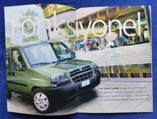 Lade das Bild in den Galerie-Viewer, Fiat Doblo MJ 2005 - Prospekt Brochure 06.2004 Türkei türkisch
