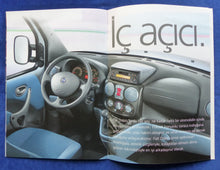 Lade das Bild in den Galerie-Viewer, Fiat Doblo MJ 2005 - Prospekt Brochure 06.2004 Türkei türkisch
