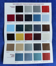 Lade das Bild in den Galerie-Viewer, Ford 1983 Light Truck Bronco F Ranger - Colors - US-Prospekt Brochure 1982 USA
