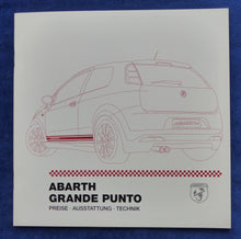 Lade das Bild in den Galerie-Viewer, Abarth Grande Punto - Preisliste MJ 2010 - Prospekt Brochure 05.2009
