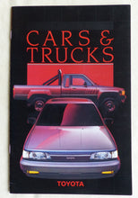 Lade das Bild in den Galerie-Viewer, Toyota 1987 Cars &amp; Trucks - Corolla Celica Supra - US-Prospekt Brochure 1986 USA
