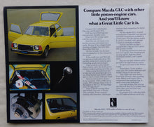 Lade das Bild in den Galerie-Viewer, Mazda 1978 GLC - US-Prospekt Brochure 1977 USA
