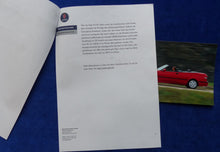 Lade das Bild in den Galerie-Viewer, Saab 9-3 Cabrio Summer Edition MJ 2003 - Presse-Information + Foto 05.2002
