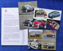 Lade das Bild in den Galerie-Viewer, Mitsubishi Studien Genf CZ2 CZ3 SUP MJ 2002 - Presse-Information + Fotos 02.2002
