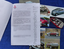 Lade das Bild in den Galerie-Viewer, Mitsubishi Studien Genf CZ2 CZ3 SUP MJ 2002 - Presse-Information + Fotos 02.2002
