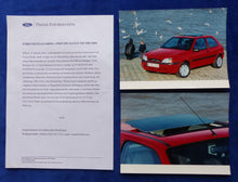 Lade das Bild in den Galerie-Viewer, Ford Fiesta Florida Sondermodell MJ 2001 - Presse-Information + Fotos 02.2001
