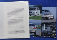 Lade das Bild in den Galerie-Viewer, Mercedes-Benz C-Klasse W203 MJ 2003 - Presse-Information + Fotos 04.2002
