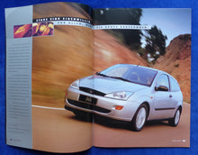 Lade das Bild in den Galerie-Viewer, Ford Focus Limousine Turnier MJ 1999 - Prospekt + Daten &amp; Ausstattungen 12.1998
