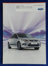 Lade das Bild in den Galerie-Viewer, Ford Focus Titanium White Silver Magic MJ 2010 - Prospekt Brochure 03.2010
