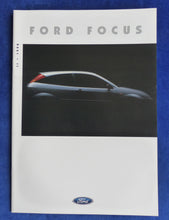 Lade das Bild in den Galerie-Viewer, Ford Focus Limousine Turnier MJ 1999 - Prospekt Brochure 08.1998
