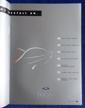 Lade das Bild in den Galerie-Viewer, Ford Focus Limousine Turnier MJ 1999 - Prospekt Brochure 08.1998
