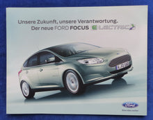 Lade das Bild in den Galerie-Viewer, Ford Focus Electric MJ 2014 - Prospekt Brochure 06.2013
