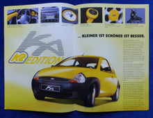 Lade das Bild in den Galerie-Viewer, Ford Ka K2 Limited Edition MJ 1999 - Prospekt Brochure 04.1998
